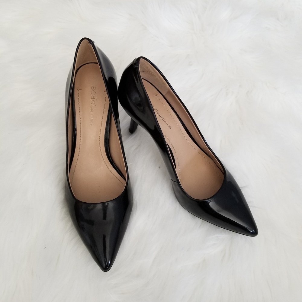BCBGeneration Black Heels